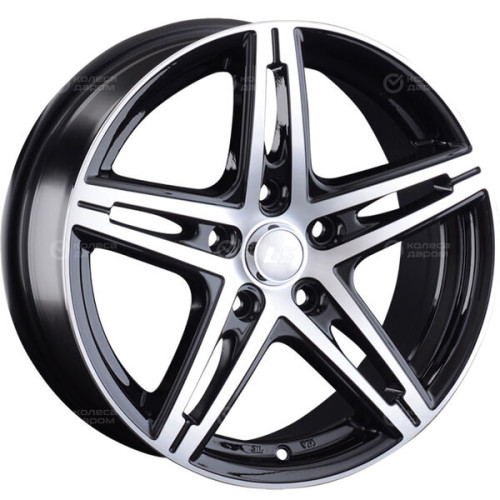 Колесный диск LS LS 288 7.5xR17 4x100 ET40 DIA60.1 черный полностью полированный