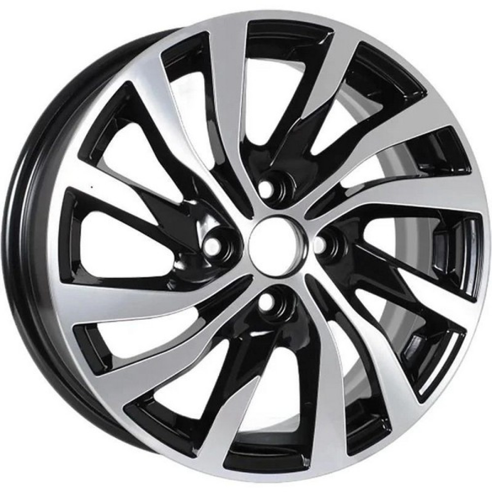 Легковой диск КиК Fenix (X-Ray) (КС734) 6x16 4x100 ET41 60,1 Антрацит алмаз