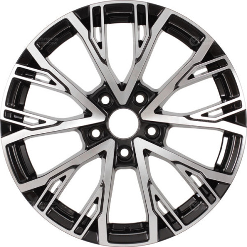 Колесный диск RST R207 6.5xR17 5x108 ET33 DIA60.1 глянцевый черный с полированной лицевой частью