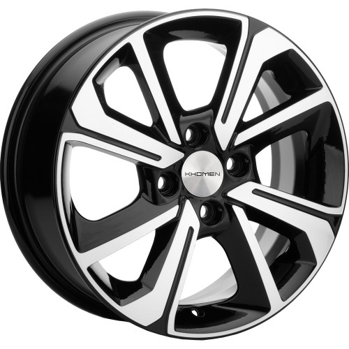 Легковой диск Khomen Wheels KHW1501 6x15 4x100 ET37 60,1 Black-FP