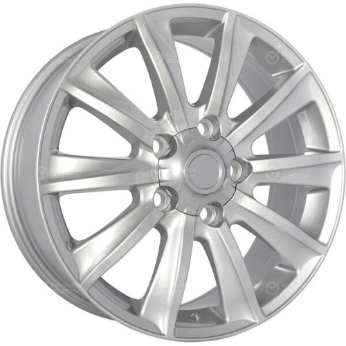 Колесный диск Replay LX27 8.5xR20 5x150 ET58 DIA110.1 серебристый