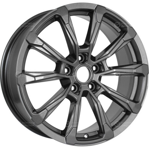Колесный диск KHOMEN KHW1808 (18_ZV Xceed/CX-5/Mazda3) 7.5xR18 5x114.3 ET45 DIA67.1 насыщенный темно-серый