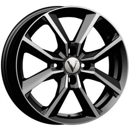 Легковой диск Вектор B271 6x16 4x100 ET50 60,1 Алмаз черный