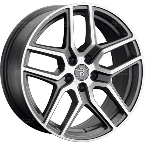Колесный диск Replay LX134 8xR18 5x114.3 ET30 DIA60.1 темно-серый матовый ,частично полированный