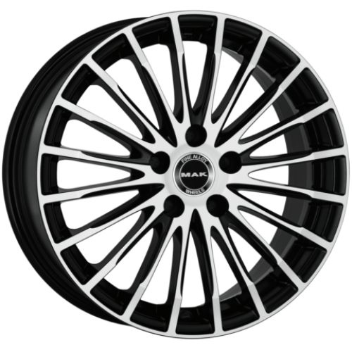 Легковой диск MAK Starlight 8x18 5x112 ET45 66,6 Ice Black