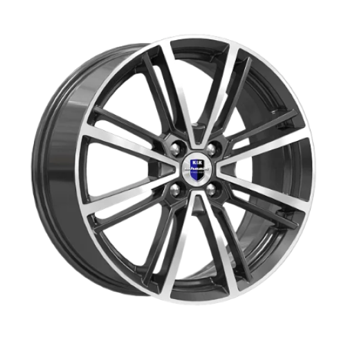 Легковой диск КиК Эрфурт 7x17 4x100 ET45 67,1 Алмаз черный