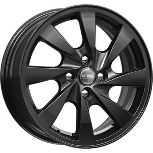 Легковой диск КиК КС928 6x15 4x98 ET33 58,5 Черный