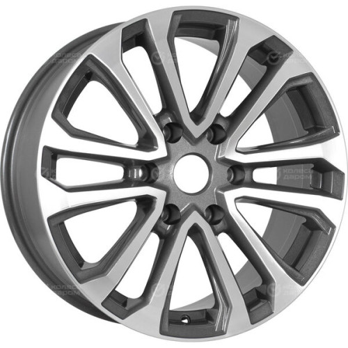 Колесный диск RST R058 7.5xR18 6x139.7 ET25 DIA106.1 серый с алмазной проточкой