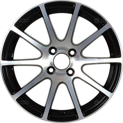 Колесный диск VENTI 1603 6.5xR16 4x108 ET26 DIA65.1 глянцевый черный с полированной лицевой частью