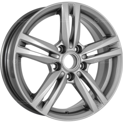 Колесный диск Carwel Амут 217 6xR16 5x112 ET43 DIA57.1 темно-серебристый