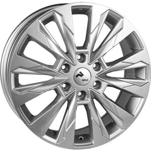 Колесный диск RPLC TO99 8xR20 6x139.7 ET60 DIA95.1 серебристый