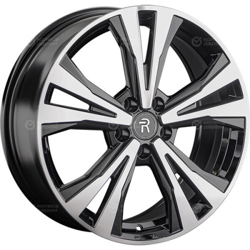 Колесный диск Replay KA8 7xR18 5x108 ET33 DIA60.1 черный полностью полированный