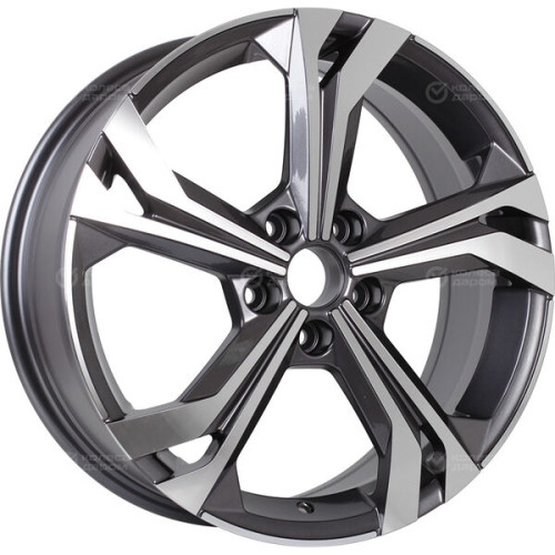 Колесный диск Replay LF40 7xR18 5x114.3 ET35 DIA60.1 насыщенный темно-серый полностью полированный