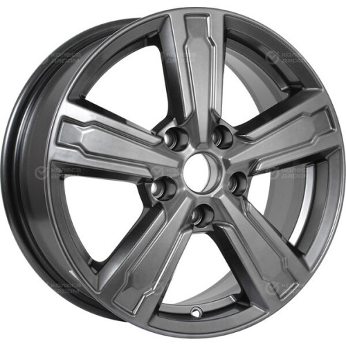 Колесный диск КиК Оклахома 6.5xR16 5x108 ET50 DIA63.35 темно-серебристый