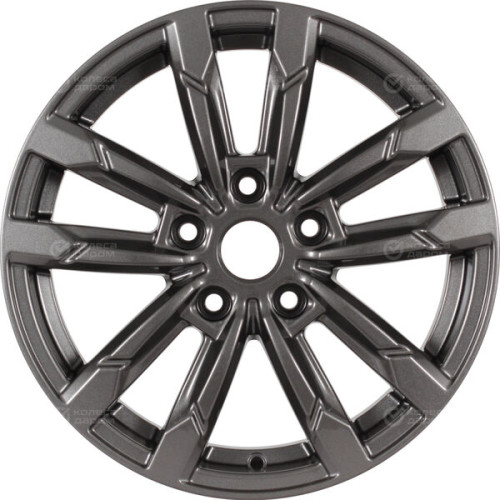 Колесный диск СКАД Кения 6.5xR16 5x114.3 ET40 DIA66.1 темно-серый цвет с перламутровыми оттенками
