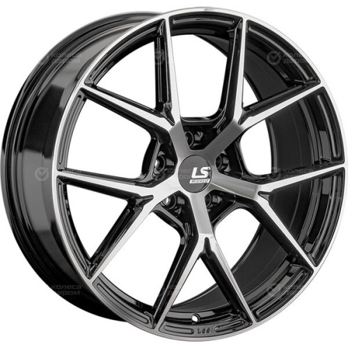 Колесный диск LS FlowForming LS RC78 8.5xR19 5x114.3 ET35 DIA60.1 черный полностью полированный