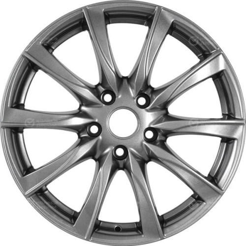 Колесный диск X-trike X120 7xR17 5x114.3 ET35 DIA67.1 темно-серебристый