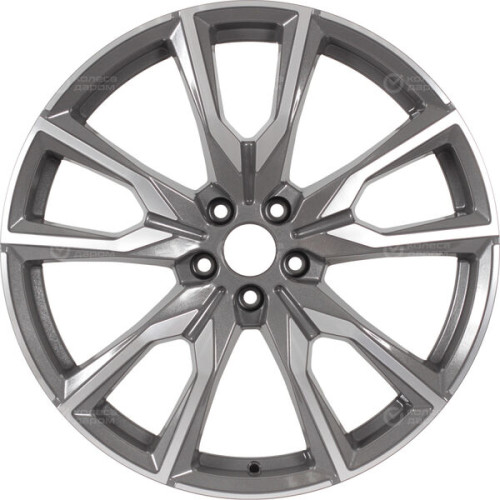 Колесный диск RST R012 8xR20 5x108 ET33 DIA65.1 серый с алмазной проточкой