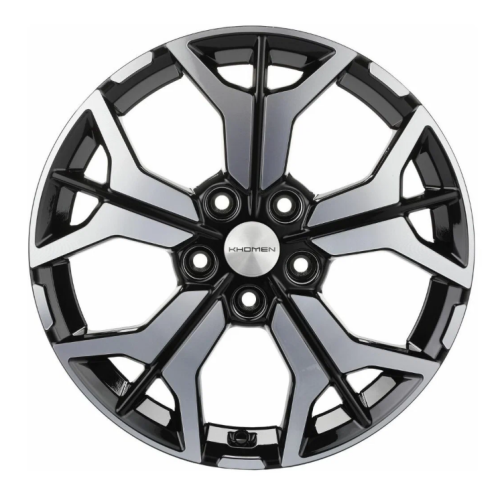 Легковой диск Khomen Wheels KHW1715 7x17 5x114,3 ET45 66,1 Black-FP
