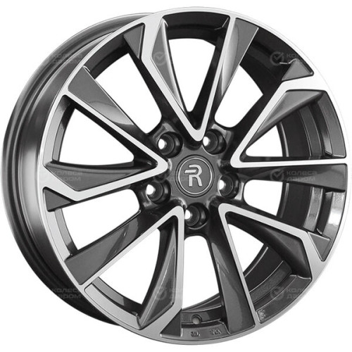 Колесный диск Replay GL50 7.5xR19 5x108 ET46 DIA63.3 насыщенный темно-серый полностью полированный