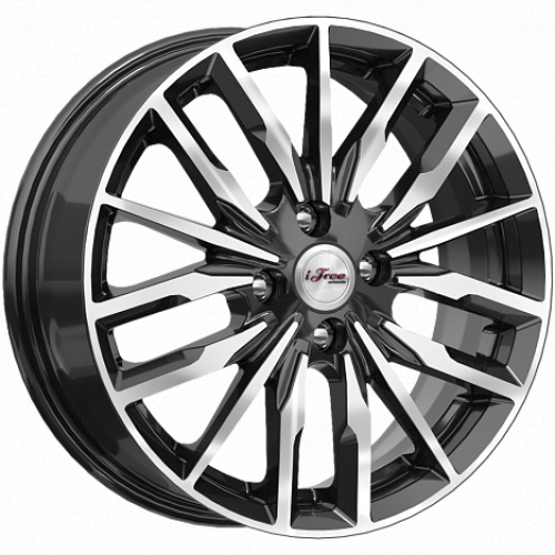 Легковой диск iFree Миконос 6x16 4x100 ET41 60,1 Блэк Джек