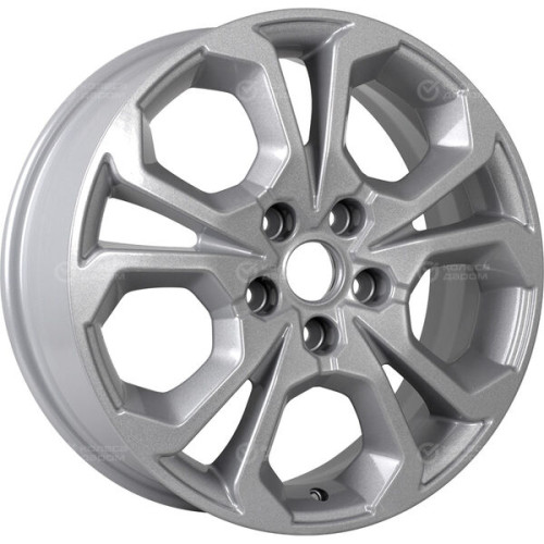 Колесный диск Carwel Ванда 242 6.5xR17 5x114.3 ET50 DIA54.1 темно-серебристый