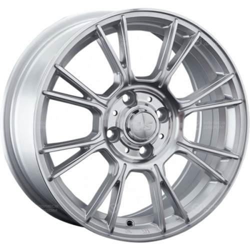 Колесный диск LS LS 818 7xR16 4x100 ET42 DIA73.1 серебристый полированный