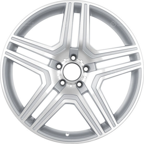 Колесный диск Replay MR67 8.5xR19 5x112 ET33 DIA66.6 серебристый полированный