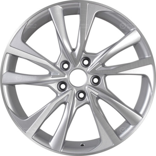 Колесный диск Replay TY257 7.5xR18 5x114.3 ET45 DIA60.1 серебристый полированный