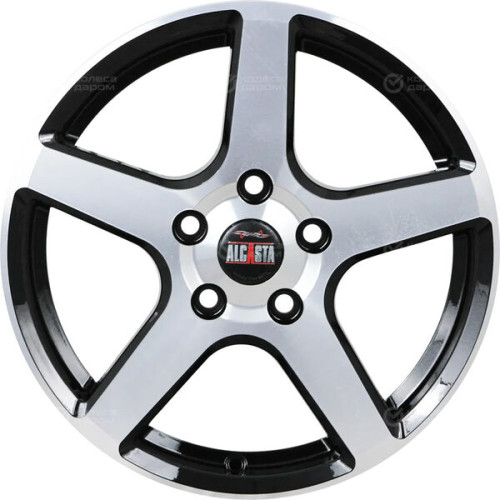 Колесный диск Alcasta M62 6.5xR16 5x114.3 ET40 DIA66.1 черный полностью полированный