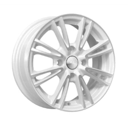 Легковой диск СКАД Пантера 5,5x14 4x100 ET39 56,6 Алмаз белый