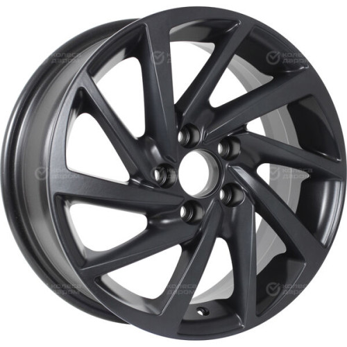 Колесный диск KDW KD1530 6xR15 4x100 ET46 DIA60.1 черный матовый