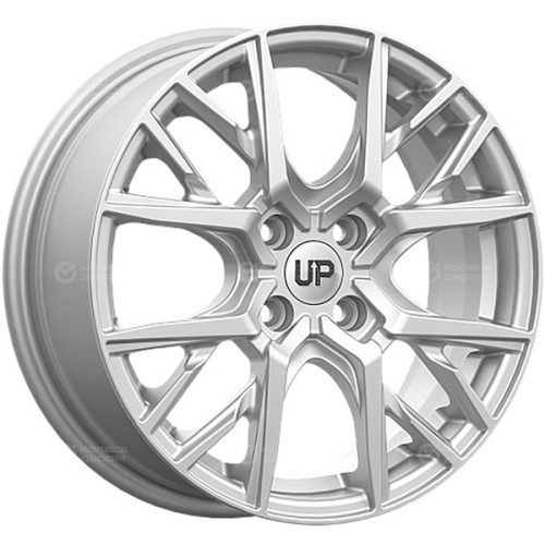 Колесный диск WUP Up124 6.5xR16 4x100 ET36 DIA60.1 глянцевый серебристый