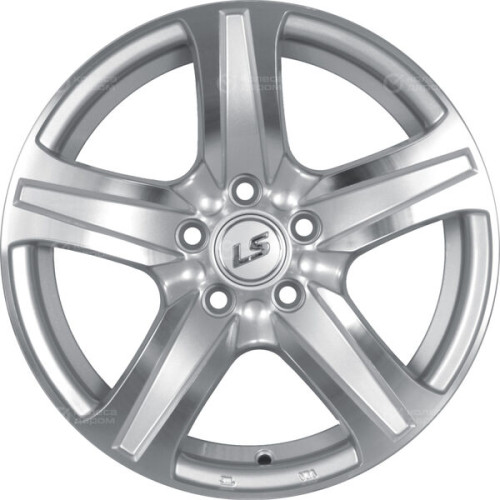 Колесный диск LS LS 145 6.5xR15 4x100 ET40 DIA60.1 серебристый полированный