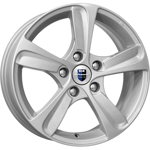 Легковой диск КиК Катана 7x16 5x108 ET48 67,1 Блэк платинум