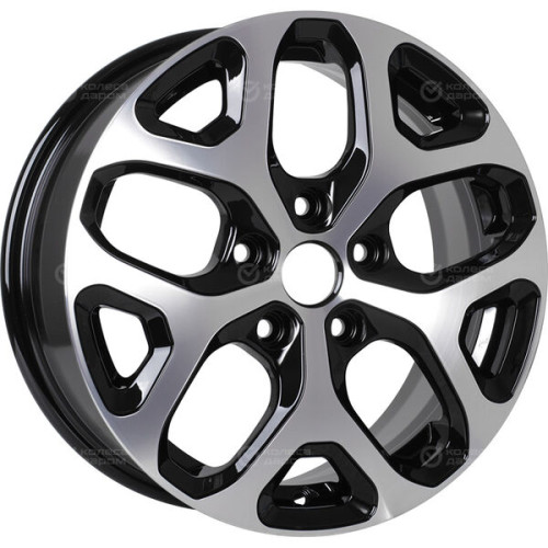 Колесный диск iFree Original КС869 (ZV 16_Jetta) 6.5xR16 5x112 ET50 DIA57.1 черный глянцевый с полированными элементами лицевой поверхности