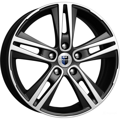 Легковой диск КиК Прайм 6,5x17 5x114,3 ET40 66,1 Алмаз черный