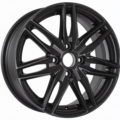 Легковой диск KDW KD1570 6x15 4x100 ET37 60,1 Matt Black Painted