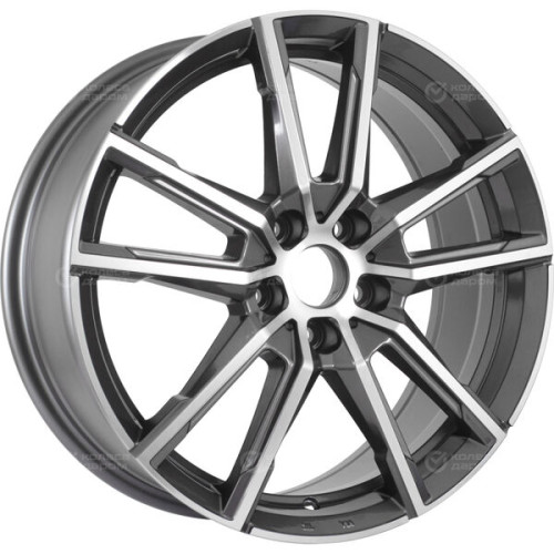 Колесный диск Replay MR320 7.5xR18 5x112 ET52.5 DIA66.6 насыщенный темно-серый полностью полированный