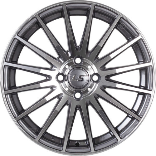 Колесный диск LS LS 425 6xR16 4x100 ET41 DIA60.1 насыщенный темно-серый полностью полированный