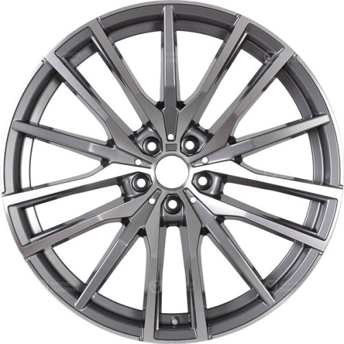 Колесный диск Replay B253 10.5xR22 5x112 ET43 DIA66.6 насыщенный темно-серый полностью полированный