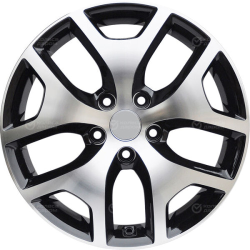 Колесный диск Replay KI187 7xR17 5x114.3 ET47 DIA67.1 черный полностью полированный