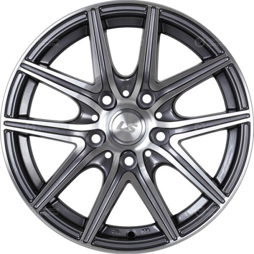Колесный диск LS LS 188 6.5xR15 4x100 ET45 DIA73.1 насыщенный темно-серый полностью полированный