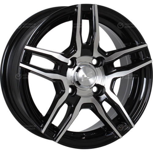 Колесный диск LS LS 569 6.5xR15 5x100 ET40 DIA73.1 черный полностью полированный
