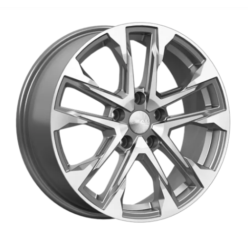 Легковой диск СКАД Атакор 7x17 5x108 ET42 65,1 Алмаз графит