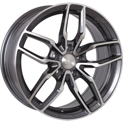 Колесный диск LS LS 790 8xR18 5x114.3 ET40 DIA73.1 насыщенный темно-серый полностью полированный