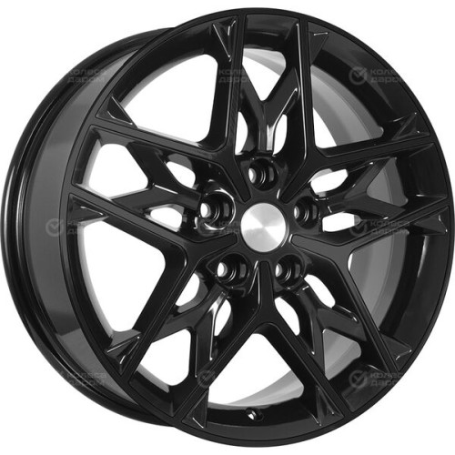 Колесный диск Carwel Сошно 1709 7xR17 5x110 ET46 DIA63.3 чёрный