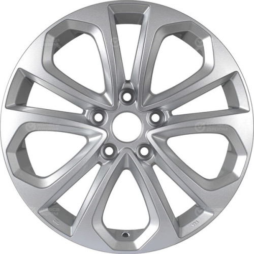 Колесный диск Replay H60 (KI) 7.5xR17 5x114.3 ET53 DIA67.1 серебристый