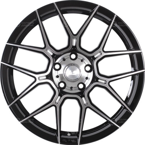 Колесный диск LS LS 1265 8xR18 5x114.3 ET45 DIA67.1 черный полностью полированный