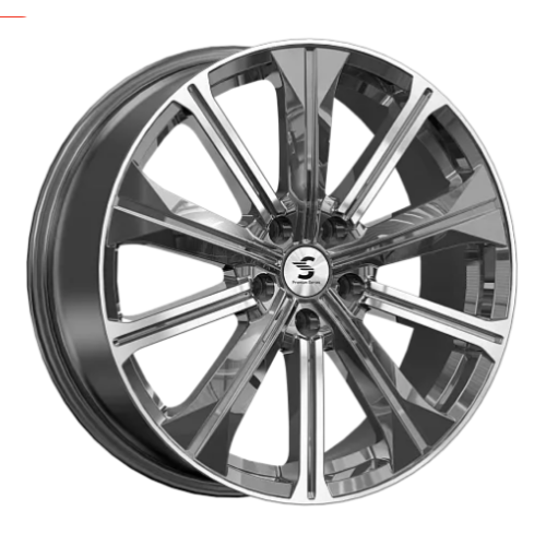 Легковой диск КиК Premium КР013 7x19 5x114,3 ET40 66,1 Diamond gloss graphite